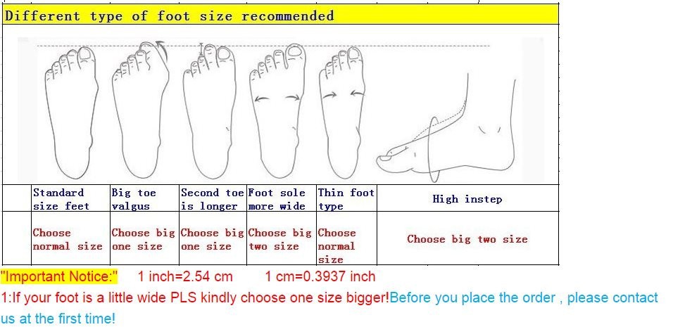 Cock compare feet sole size